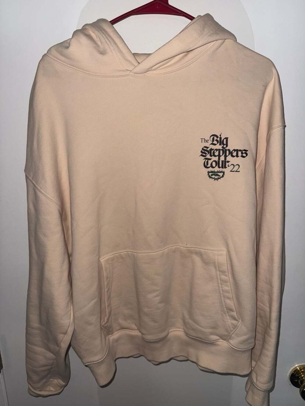Kendrick Lamar The Big Steppers Tour 2022 Oklama Beige Hoodie